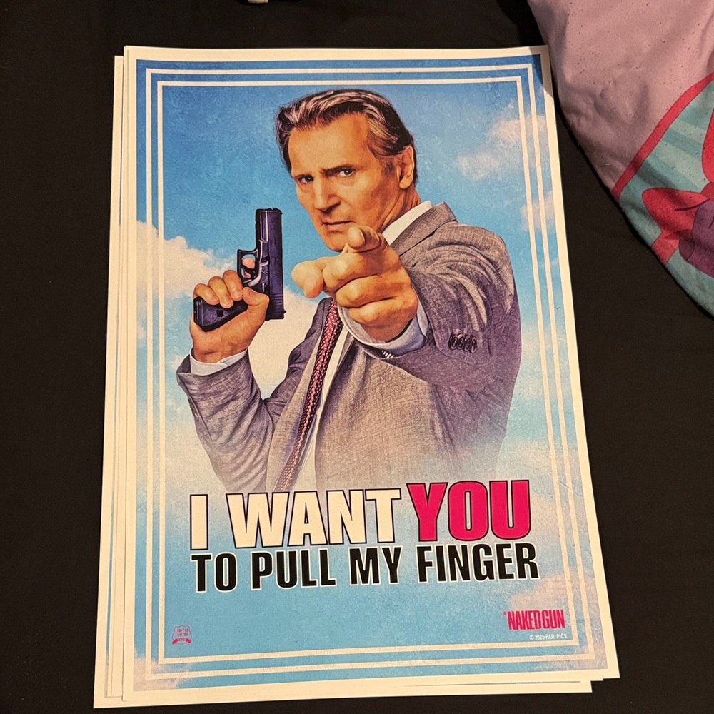 Naked Gun Movie Poster